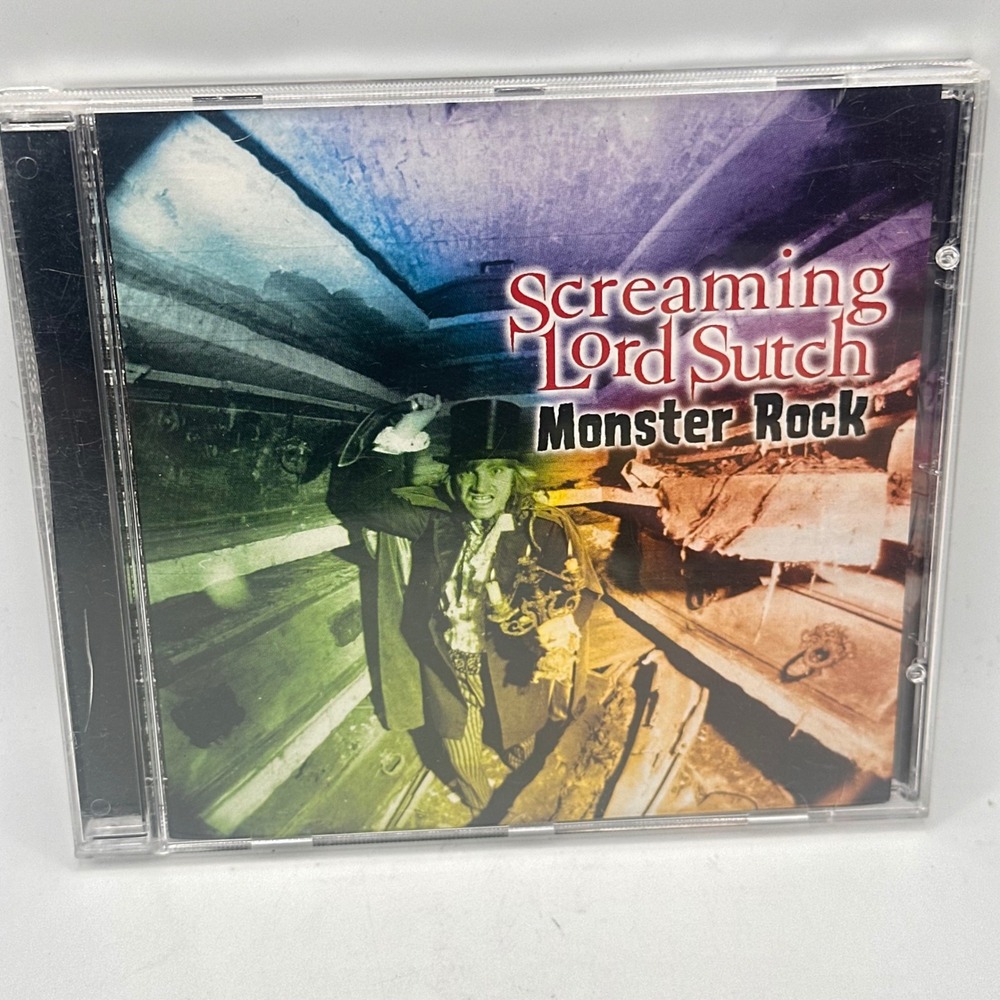 Screaming Lord Sutch Monster Rock CD 2000 Dominion 43222 Jack The Ripper Rock NM